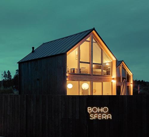 Boho Sfera - carbon neutral hotel in Unknown City