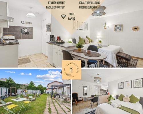 Studio Garden And Serenity Near Eurexpo And Groupamastadium — hotel in Saint-Priest