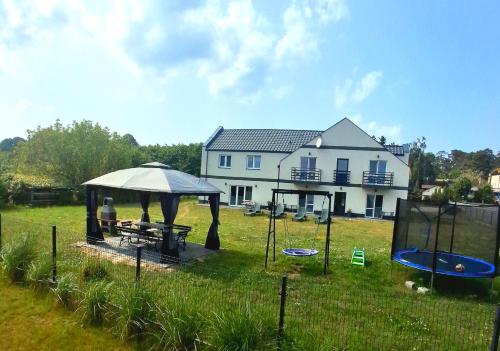 Kompas in Krynica Morska, Poland