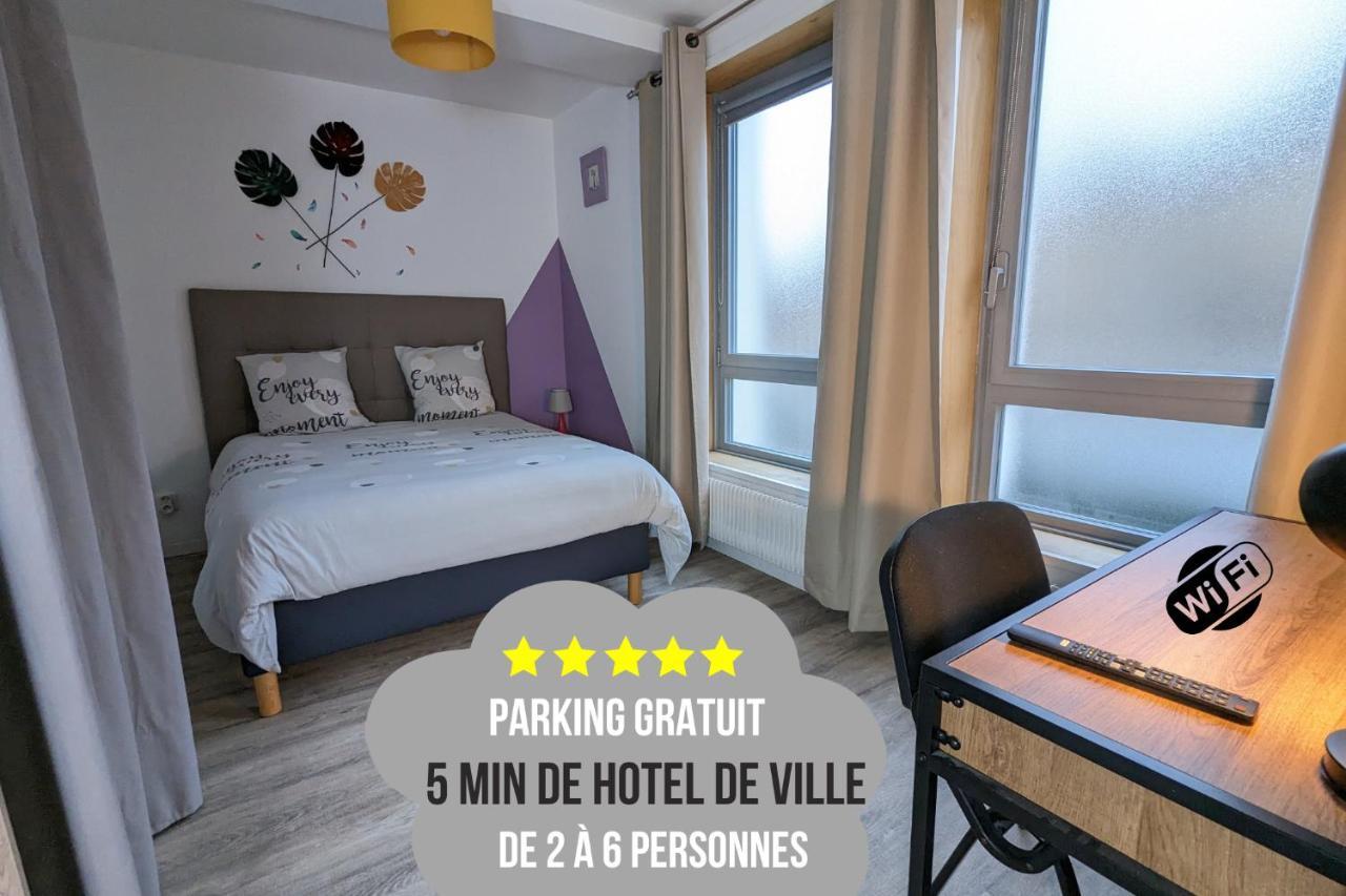Beau Jean Un Cocon Sympa 5 Min a Pied du Centre Ville Parking Prive a 10 Min du Chu in Poitiers, France