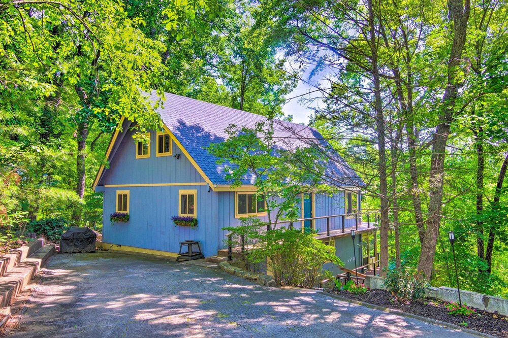 Mtn View Gem in Lake Lure with Game Room and Fire Pit - photo 19