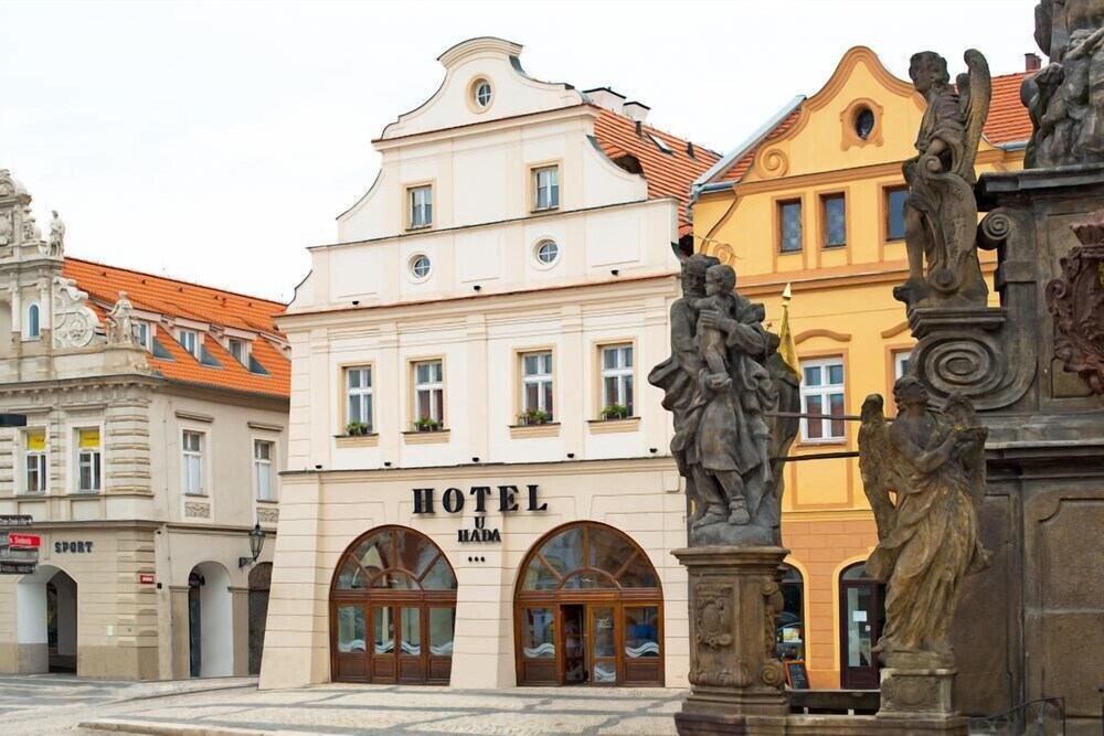 Hotel U Hada Žatec in Zatec, Czech Republic