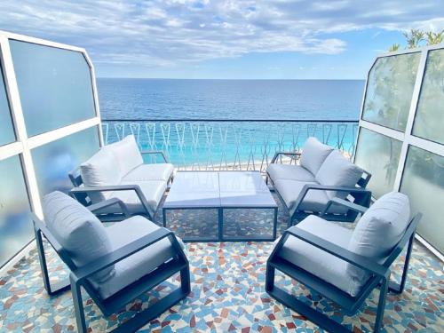 Sea Front View Top Roof Flat - last minute hotel in Nice