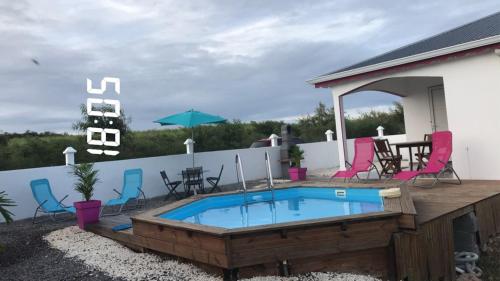 Yolanda Hibiscus in Le Moule, Guadeloupe