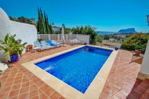 Argentario 4 sea view villa with private pool in Benissa — 4-Star Luxury Hotel in Benissa, Spain