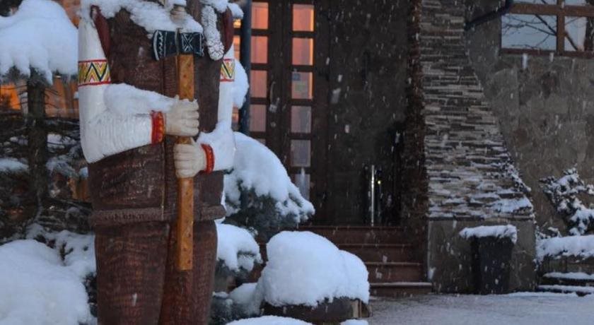 Hata Hutsula in Nadvirna, Ukraine