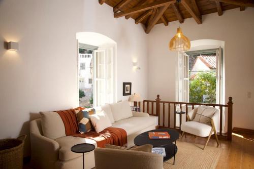 Mansion Veranda in Ydra, Greece