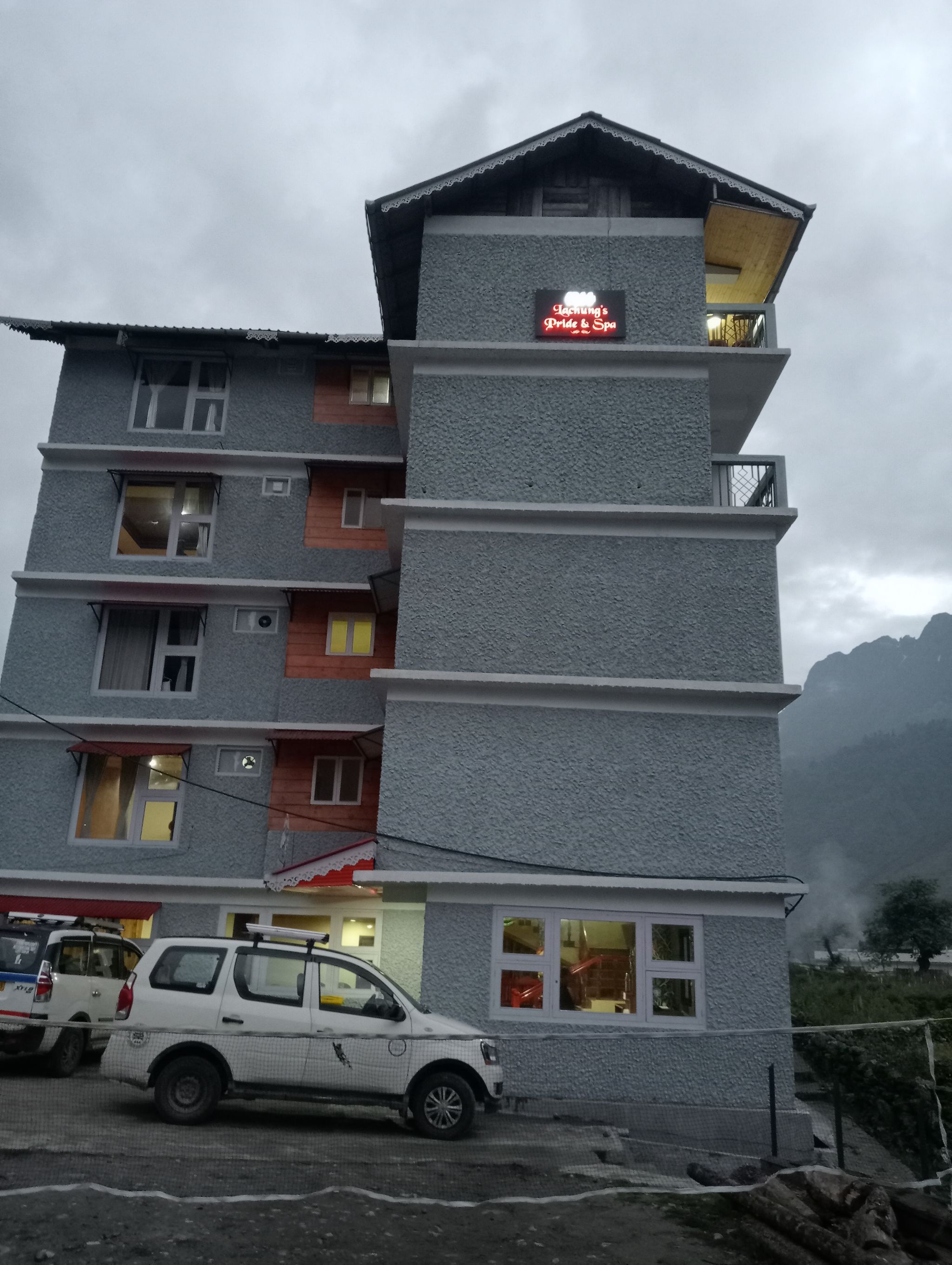 Rufina Lachung’s Pride & SPA in Mangan, India