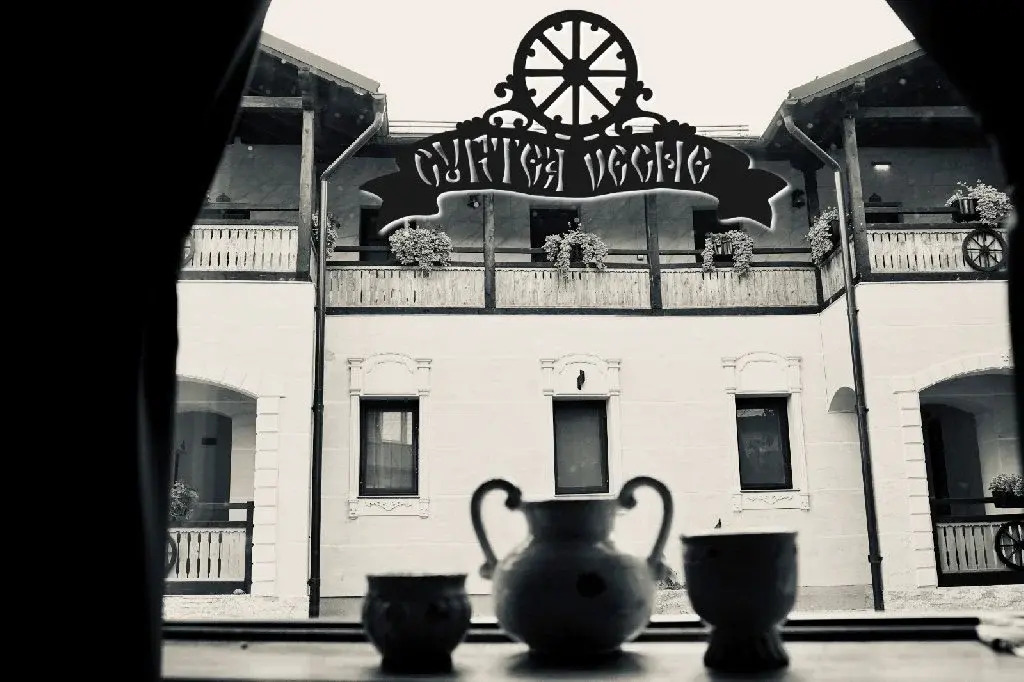 Curtea Veche in Hunedoara, Romania