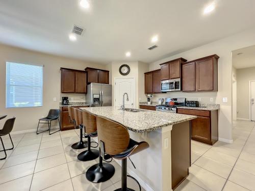 Solterra Resort Davenport FL Clubhouse Area 7 Bedroom 6 Bath Home with Private Pool Spa Lazy River 20 min from Disney - photo 26