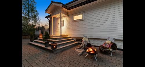 Vinterferie påske jacuzzi bålpanne og grill — Asker — photo 4