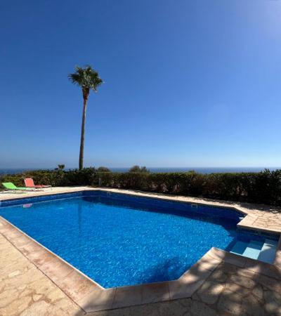 Cliffside Villa with Panoramic Sea Views & Heated Pool Option