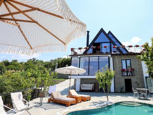Sunrise House Swimming Pool — 4-Star Luxury Hotel in Berat, Albania