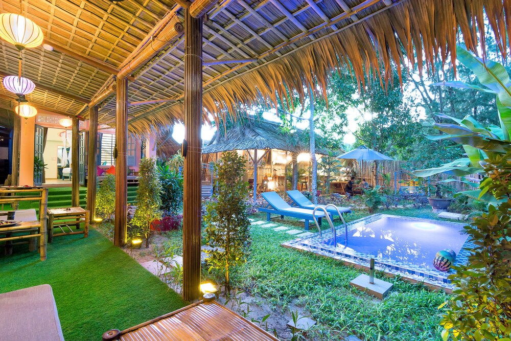 An Bang Beach Happy Village in Hoi An, Vietnam