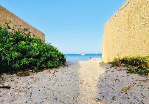 Les Flamants Roses la Capte Clim 4pers 100m Plage in Hyeres, France