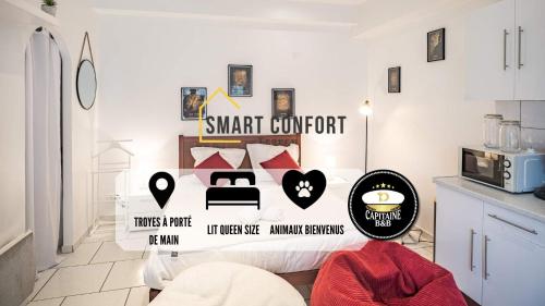 Smart Confort 1 Studio Confort Et Style in Troyes, France