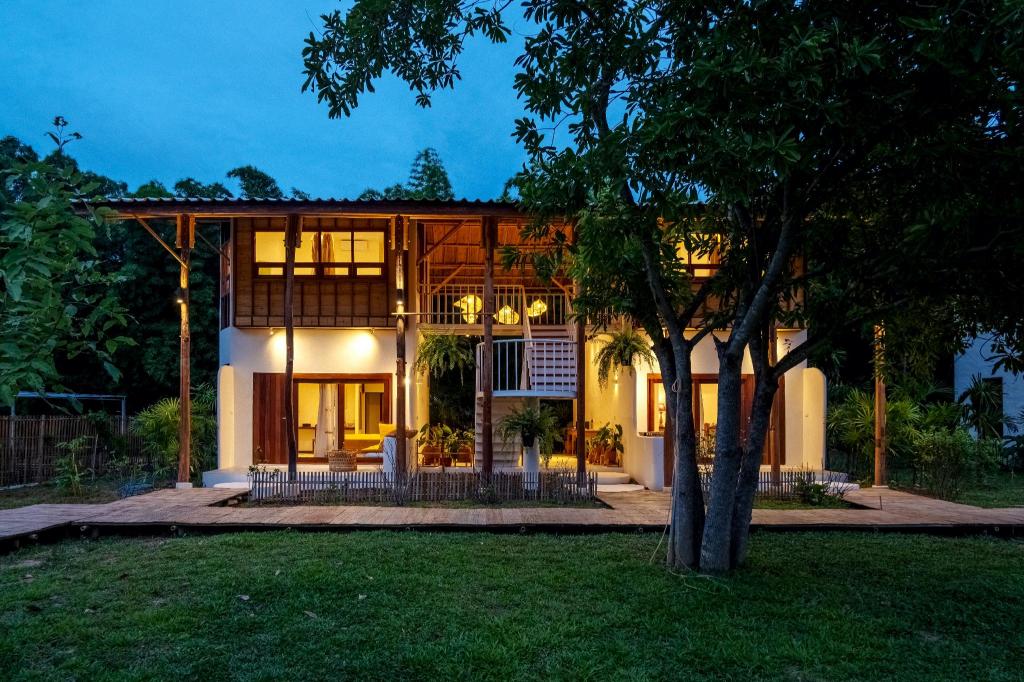 Bamboo Nest at SangGaDee in San Kamphaeng, Thailand