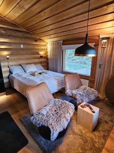 Heteranta Lake Inari Inarijärvi in Inari, Finland