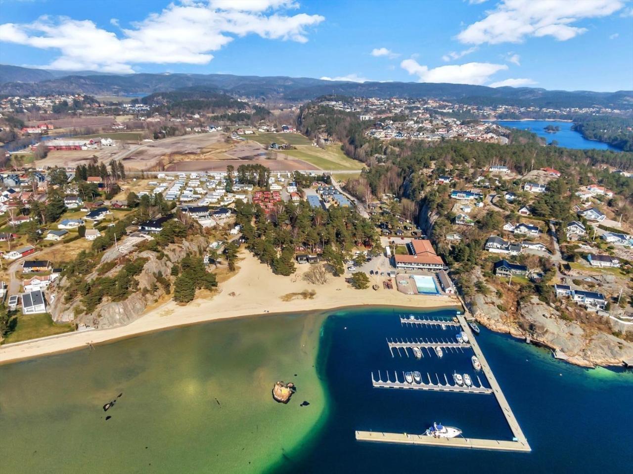 Strandferie Pa Sørlandet in Sogne, Norway