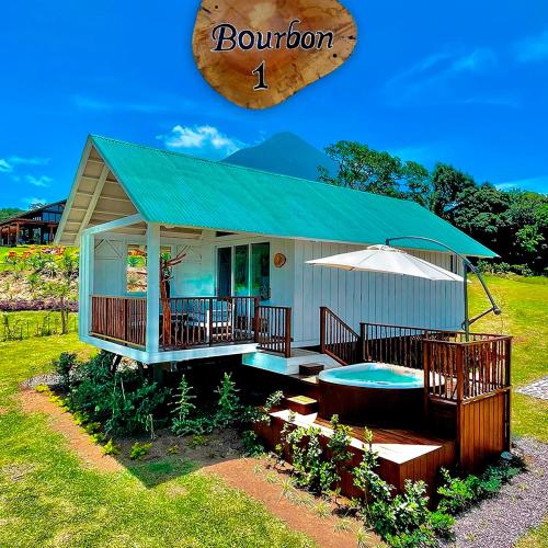 Finca San Cayetano in Alotenango, Guatemala