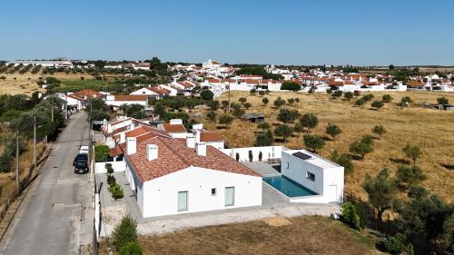Casas de Sao Miguel in Evora, Portugal