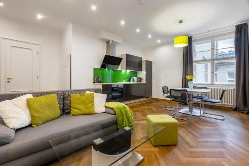 DlouhA Palace live in one of the best streets in Prague, Czech Republic