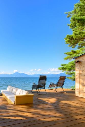 Lakehide Konan 湖畔の貸別荘 サウナ使い放題 1棟貸切 in Koriyama, Japan