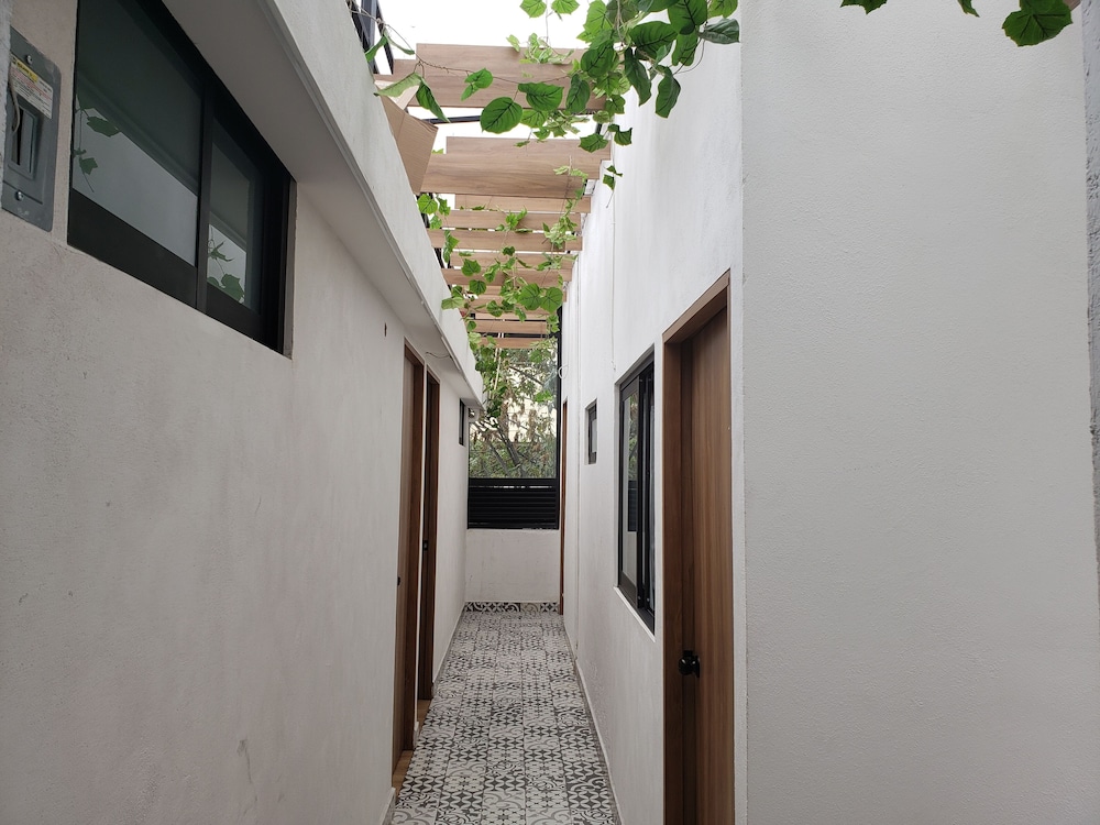 Interior entrance