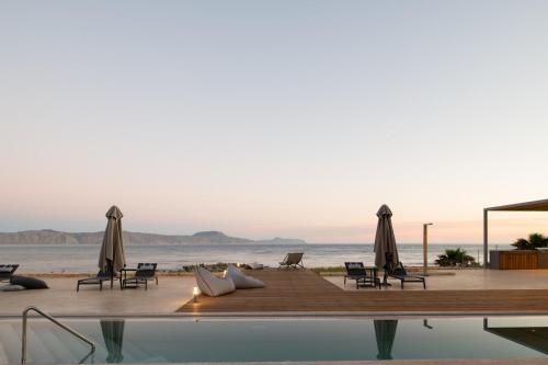 Your Private Retreat by the beach with Heated Pool by ThinkVilla in Rethymno, Greece