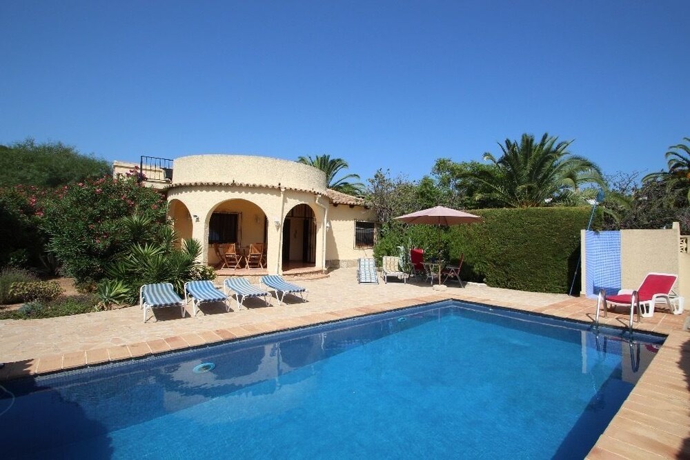 Mimosa pretty holiday property with private pool in Moraira in Moraira, Spain