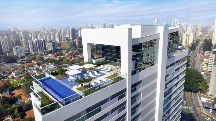 Apt Brooklin Prox Congonhas Com Piscinas E Garagem — 4-Star Luxury Hotel in Sao Paulo, Brasil