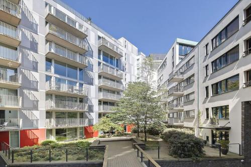 Tjuvholmen balcony with seaview & 2 bedrooms — 4-Star Luxury Hotel in Oslo, Norway