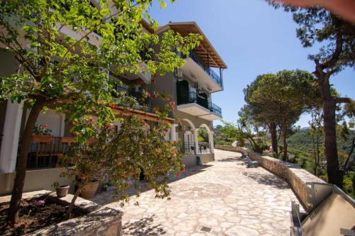 Sea and mountain hotel in Perdika, Greece