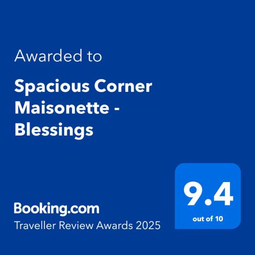 Spacious Corner Maisonette Blessings — 4-Star Luxury Hotel in Birkirkara, Malta