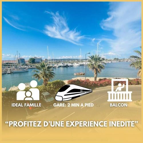 Joli T3 Climatise Proche Gare in Sete, France