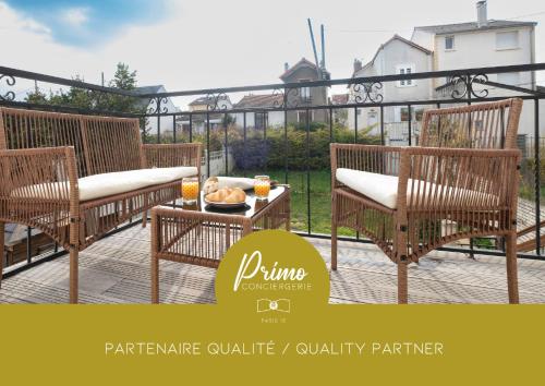 Le Vitry Calme Terrasse Proche Paris — hotel in Vitry-Sur-Seine