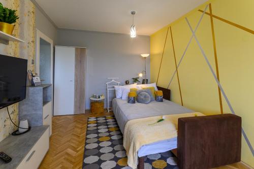 Park side double room - carbon neutral hotel in Budapest