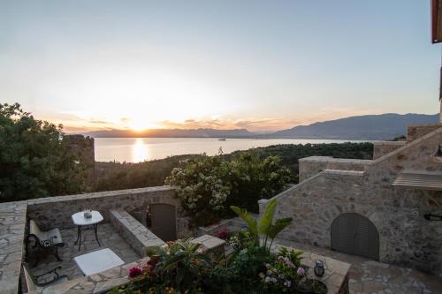Niki’s Tower Stone Gems by the Sea in Kalamata, Greece