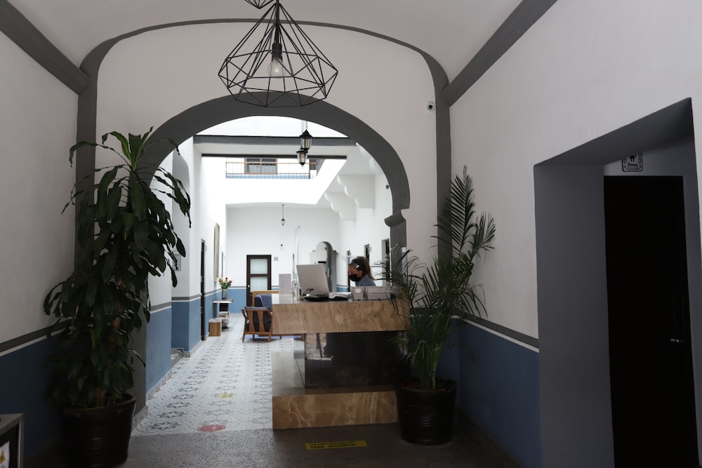 Interior entrance