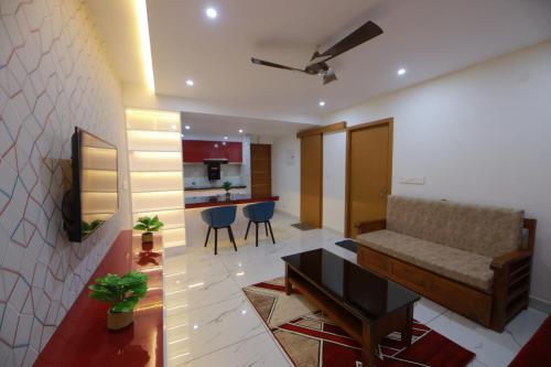 1BHK Serviced Apartment Palayam — 4-Star Luxury Hotel in Thiruvananthapuram, India