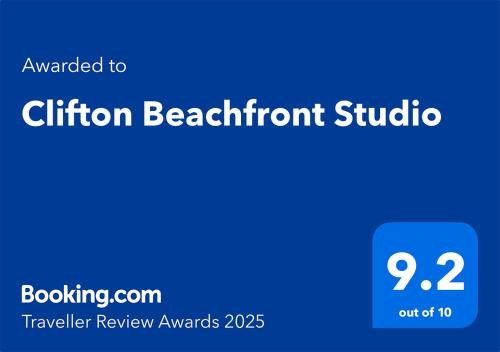 Clifton Beachfront Studio Walk To The Beach