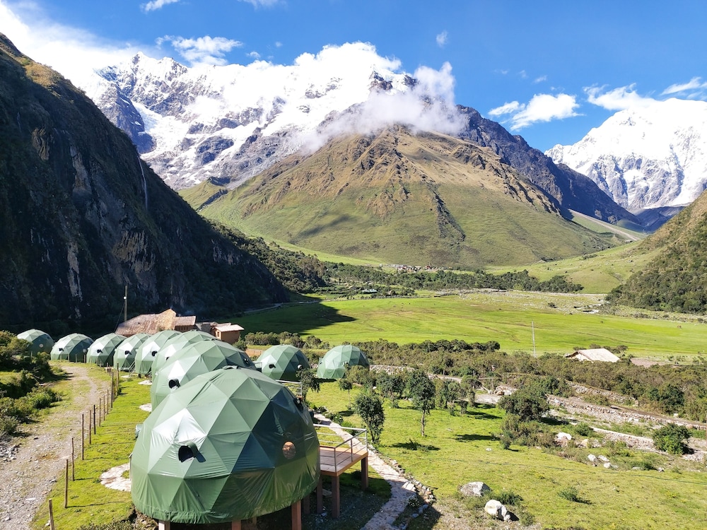Salkantay Trek Sky Domes in Unknown City, Peru