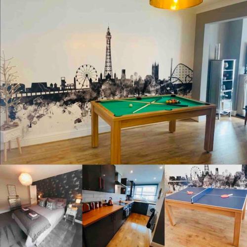 Seaside Suites sleep 8 - carbon neutral hotel in Blackpool