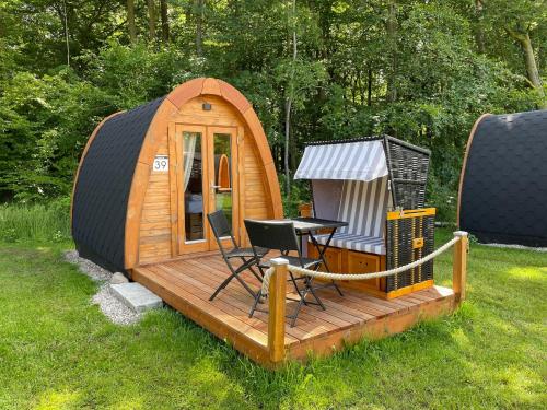 39 Mini Pod Treene - carbon neutral hotel in Silberstedt