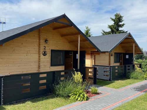 Domki u Tosiek in Stegna, Poland