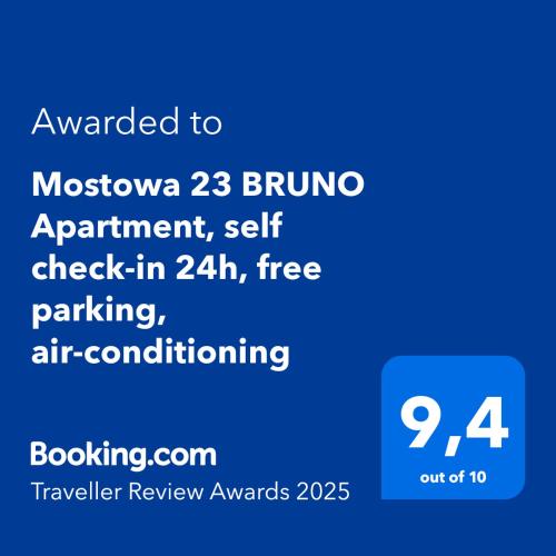 Mostowa 23 BRUNO Apartment self check in 24h free parking air conditioning — 4-Star Luxury Hotel in Poznan, Poland