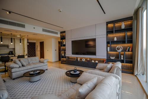 Luxury Apartment City View Rafal Tower شقة فاخرة مطلة على المدينة برج رافال 2Br — 4-Star Luxury Hotel in Riyadh, Saudi Arabia