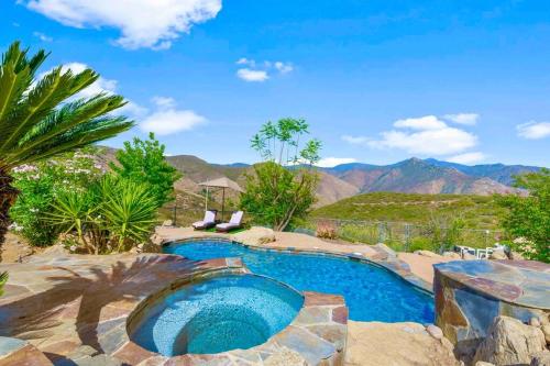 Massive 7BR Stunning MTN View Zen Retreat Pool and Spa — hotel in Ramona
