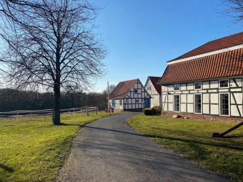 Deputatshaus auf dem Gut Marienhof in Wanfried, Germany