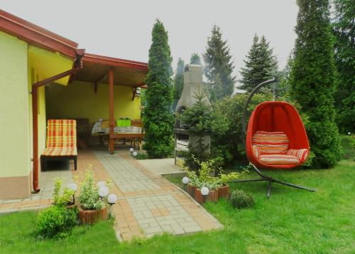 Domek Letniskowy nad jeziorem Głuszyńskim pet-friendly hotel Orle